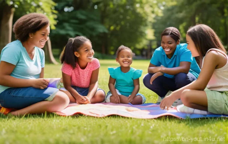 청소년지도사 필수 법률 상식 - **Prompt:** A heartwarming and educational scene depicting a diverse group of children, ranging from...