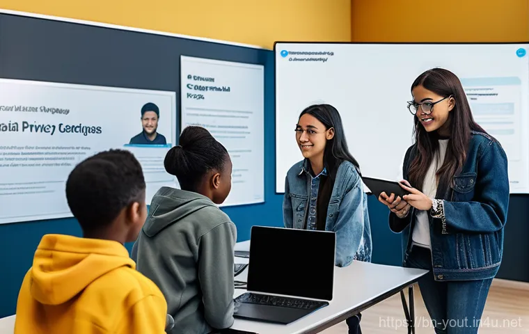 청소년지도사 필수 법률 상식 - **Prompt:** A heartwarming and educational scene depicting a diverse group of children, ranging from... 청소년지도사 필수 법률 상식 - **Prompt:** A heartwarming and educational scene depicting a diverse group of children, ranging from...