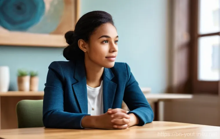 청소년지도사로서의 의사소통 능력 키우기 - **Prompt: Active Listening and Empathy in Mentorship**
A warm and inviting scene depicting an ad...