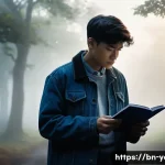 청소년지도사와 청소년의 직업 탐색 사례 - **Prompt 1: The Invisible Guide and Unfolding Dreams**
"A vibrant, detailed, wide shot of a youn...