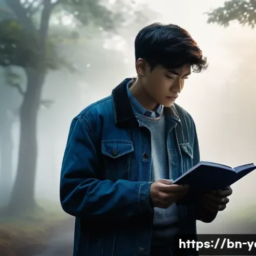 Home 32 청소년지도사와 청소년의 직업 탐색 사례 - **Prompt 1: The Invisible Guide and Unfolding Dreams**
"A vibrant, detailed, wide shot of a youn...