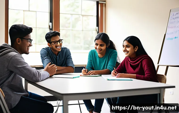 청소년지도사와 청소년 문제 예방 워크샵 - **Prompt:** A vibrant and optimistic scene depicting a diverse group of young Bangladeshi adults (la...